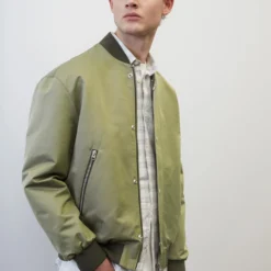 Marc O'Polo Bomber Jacket In A Regular Fit In Robust Canvas Fabric