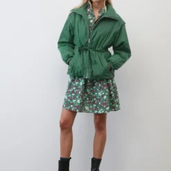 Marc O'Polo Padded Puffer Jacket With Detachable Sleeves With A Water-resistant Surface