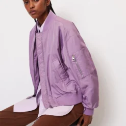 Marc O'Polo Aviator-style Bomber Jacket In A Regular Fit Made From Recycled Polyester