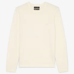Marc O'Polo Round-neck Jumper In A Regular Fit Made Of Organic Cotton And Silk -Marc O'Polo Verkäufe d329112c14b82f2a355acf8baad83305 scaled