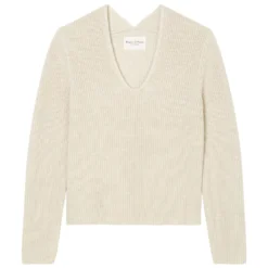 Marc O'Polo Knitted V-neck Jumper, Relaxed Made Of Organic Cotton -Marc O'Polo Verkäufe d849e114da5ab899f98186c145e20631 scaled