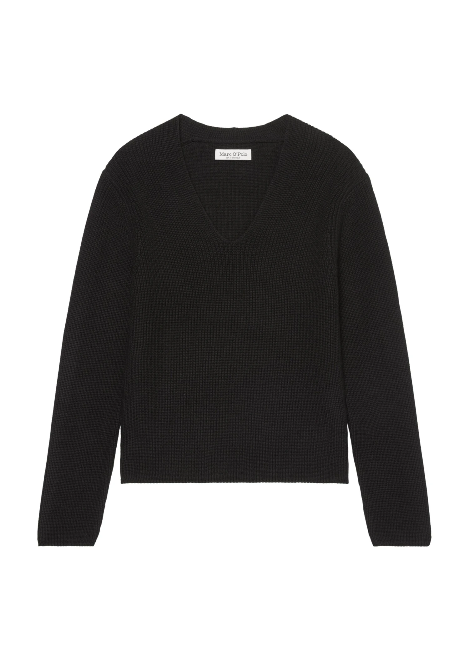 Marc O'Polo V-neck Knitted Jumper From Heavy Weight Cotton 10 Marc O'Polo V-neck Knitted Jumper From Heavy Weight Cotton – Bild 8