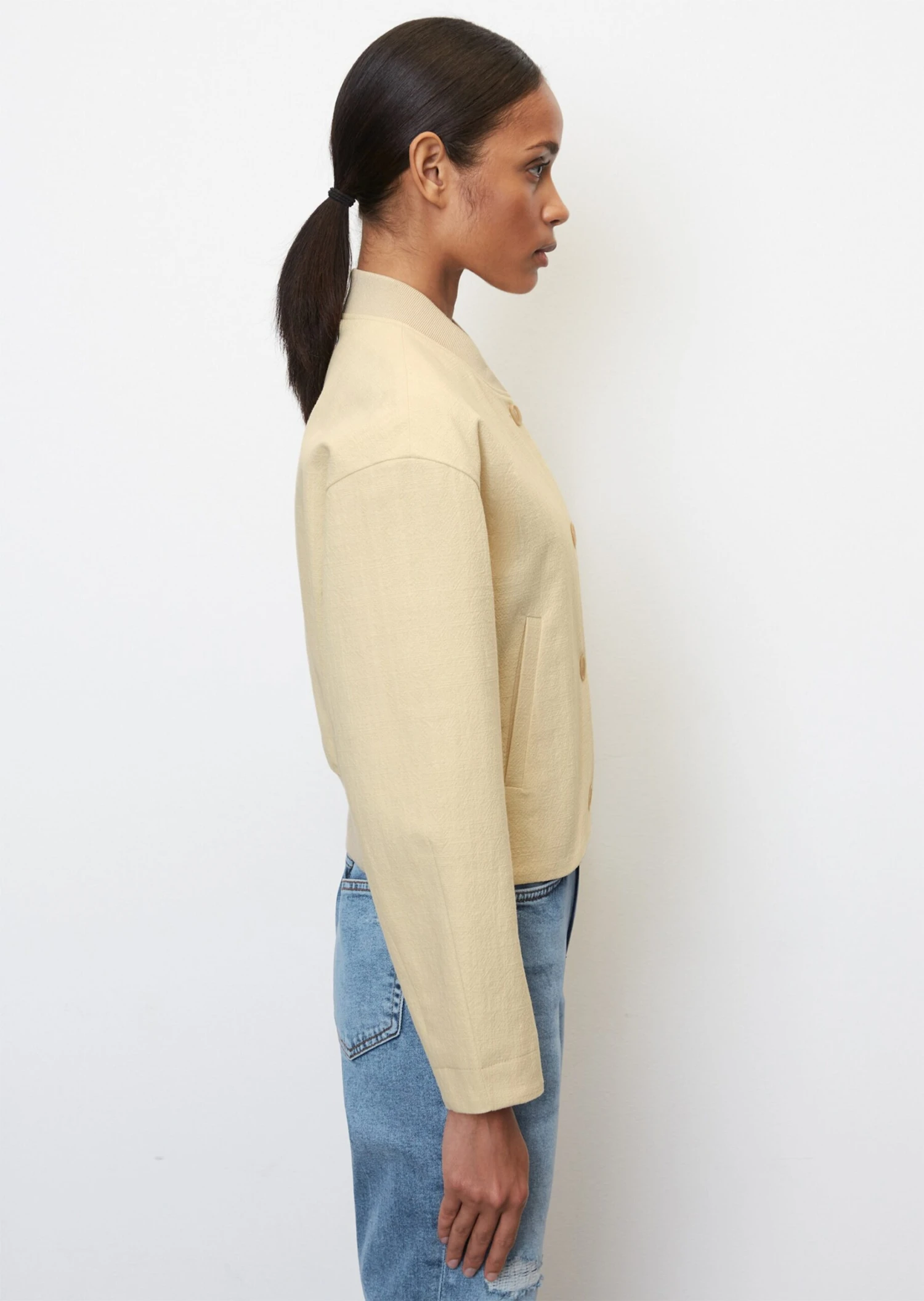 Marc O'Polo Short Bomber Jacket, Regular Fit In Charka® By Manteco 8 Marc O'Polo Short Bomber Jacket, Regular Fit In Charka® By Manteco – Bild 6