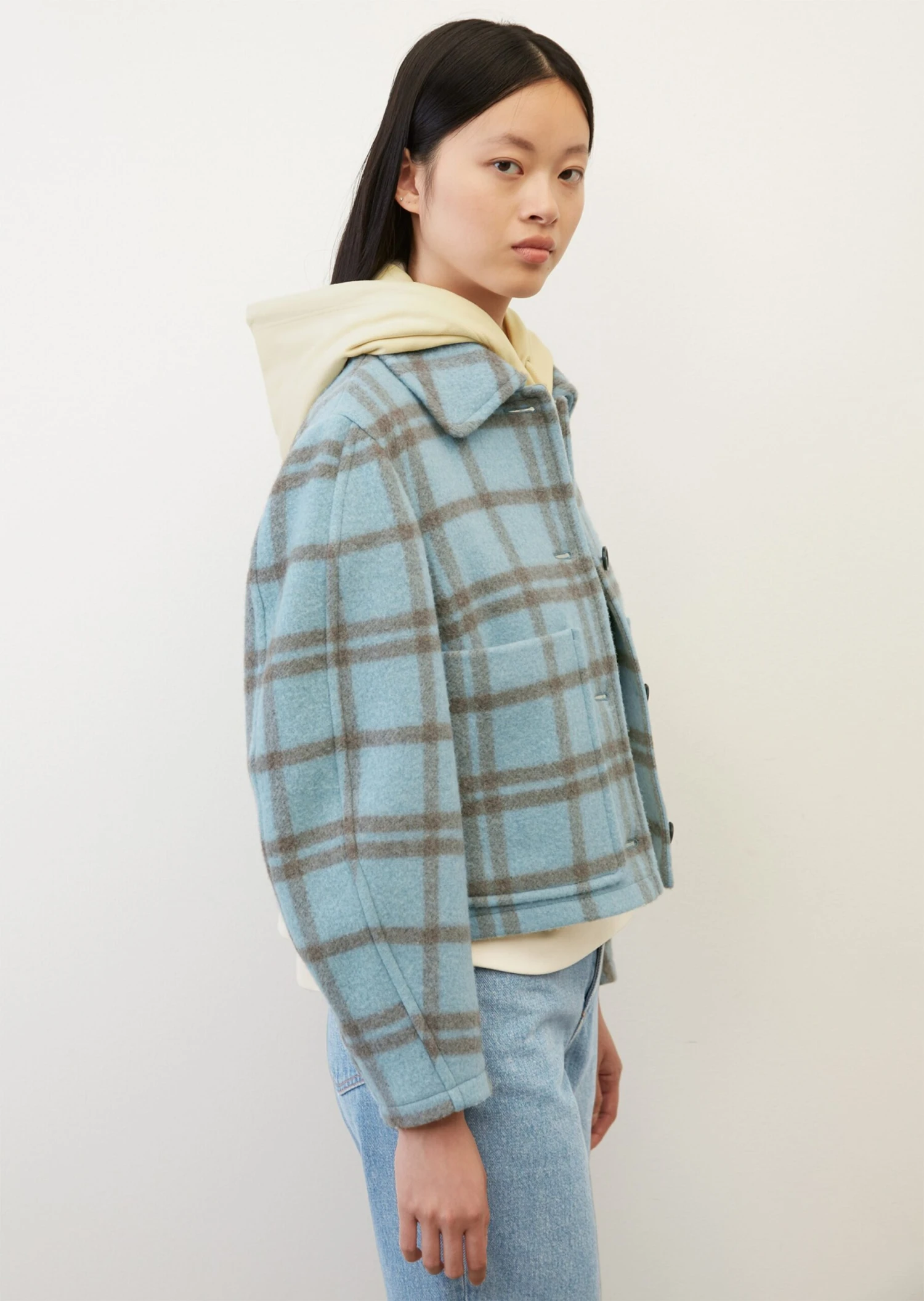 Marc O'Polo Check Jacket With Recycled Wool Fibres 8 Marc O'Polo Check Jacket With Recycled Wool Fibres – Bild 6