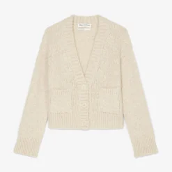 Marc O'Polo V-neck Cardigan Loose From Virgin Wool Slub -Marc O'Polo Verkäufe e273bb1f31f694b9249174210de86e0a scaled