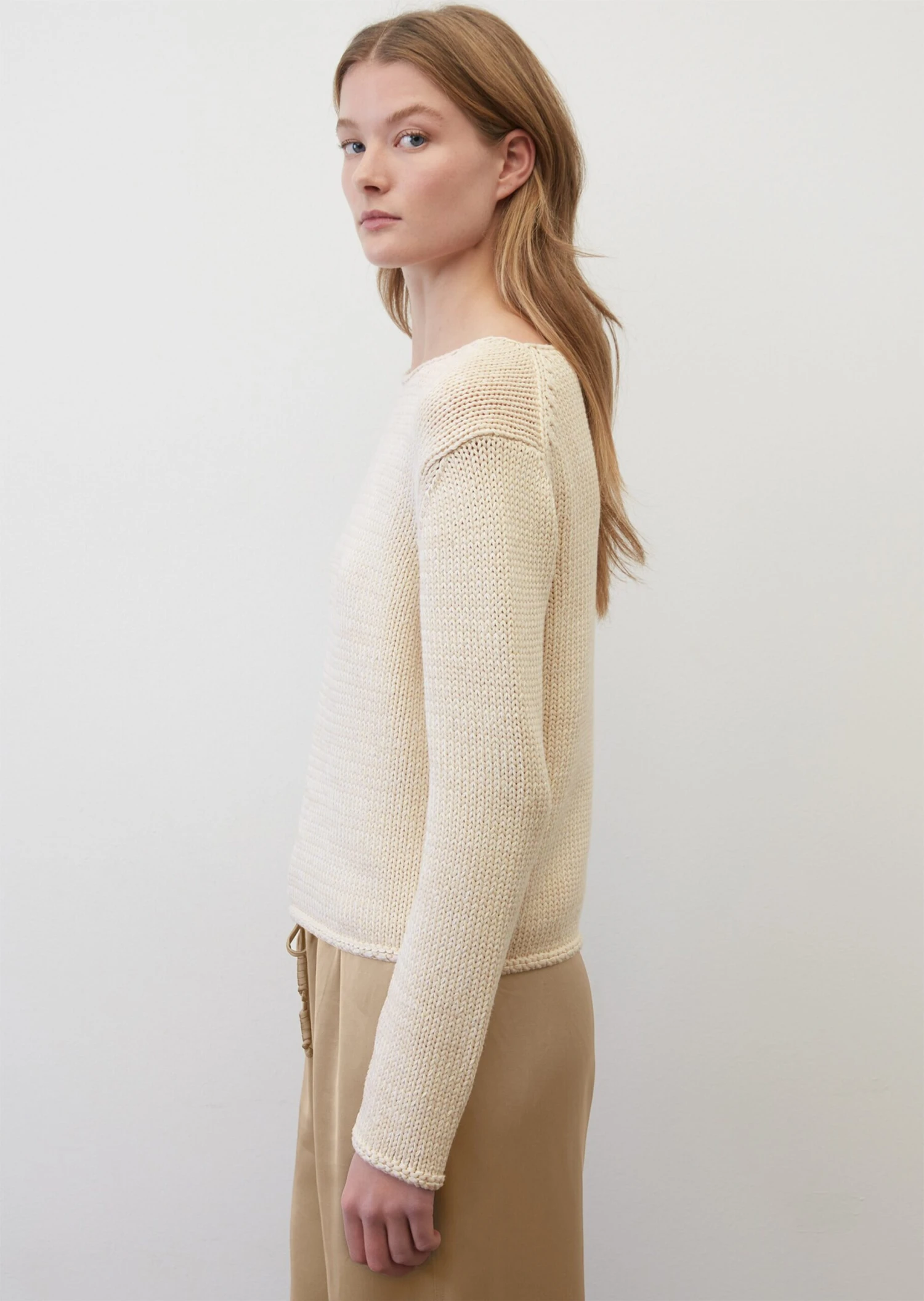 Marc O'Polo Knitted Jumper Regular Made From An Organic Cotton/mouliné Blend 8 Marc O'Polo Knitted Jumper Regular Made From An Organic Cotton/mouliné Blend – Bild 6