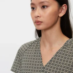 Marc O'Polo Patterned Blouse Top Made Of Lightweight Cotton Voile -Marc O'Polo Verkäufe e6a8e728e0052c7262905ceab34dfedd scaled