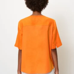 Marc O'Polo Linen Blouse Top Back Made Of Cotton Voile -Marc O'Polo Verkäufe f25d0165219bea0baed0b15fdb69a436 scaled