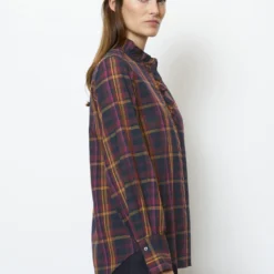 Marc O'Polo Checked Ruffle Blouse Regular Made Of Cotton Voile 16 Marc O'Polo Checked Ruffle Blouse Regular Made Of Cotton Voile -Marc O'Polo Verkäufe f3948e4bef12ea997a99e717fbbb1520 scaled