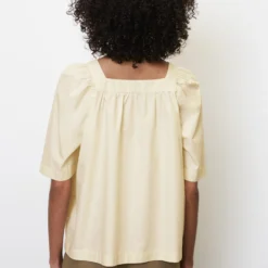 Marc O'Polo Bohemian Blouse With Square Neckline In An Organic Cotton And TENCEL™ Lyocell Blend -Marc O'Polo Verkäufe f60ff6773d5f914cc0394b2f2224ef0f scaled