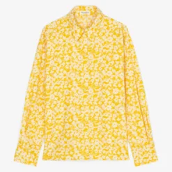 Marc O'Polo Long Sleeve Blouse In A Relaxed Fit With An All-over Print Made Of Paper Touch Poplin -Marc O'Polo Verkäufe f6506b057d026f9ae236140e9ed128b1 scaled
