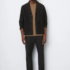 Marc O'Polo BELSBO Relaxed Cropped Chinos In A High-quality Blend Of Organic Cotton And Linen