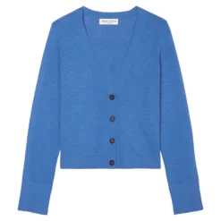 Marc O'Polo Fine Knit V-neck Cardigan Made Of A Blend Of Organic Cotton And Linen -Marc O'Polo Verkäufe f6989a1c359e4bdf5e093bc065bdbf81 scaled