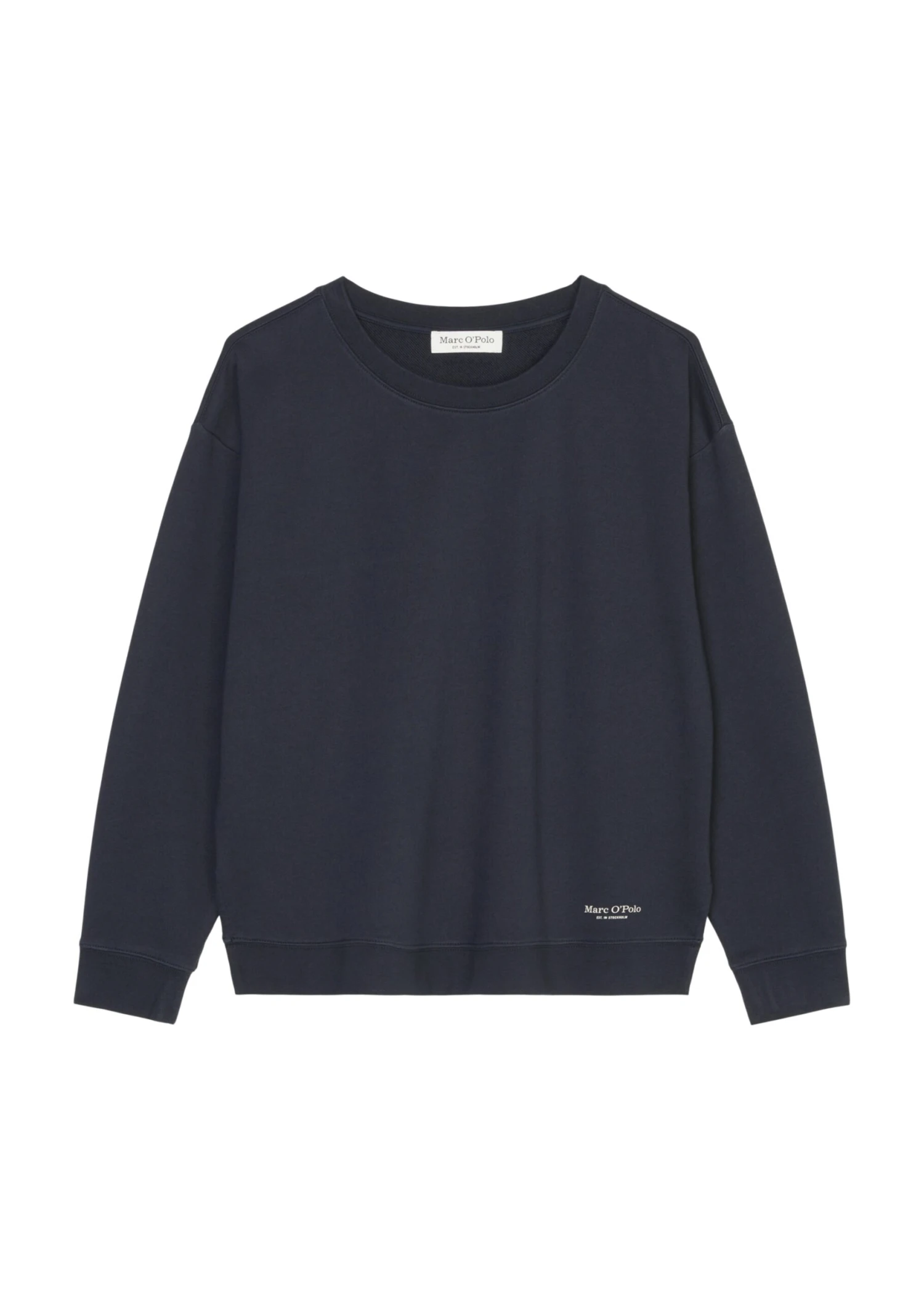 Marc O'Polo Sweatshirt With Side Seam Slits Relaxed Made Of Organic Cotton 10 Marc O'Polo Sweatshirt With Side Seam Slits Relaxed Made Of Organic Cotton – Bild 8